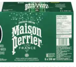 Metro MAISON PERRIER SPARKLING WATER OR DRINKS offer