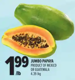 Metro JUMBO PAPAYA offer