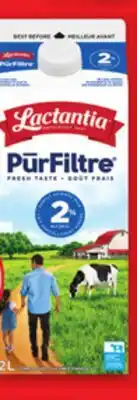 Metro LACTANTIA PUR FILTRE OR CREAM offer