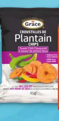 Metro GRACE PEANUT PUNCH OR PLANTAIN CHIPS offer