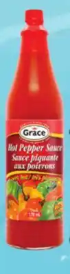 Metro GRACE HOT PEPPER SAUCE, LIMA BEANS OR PIGEON PEAS offer