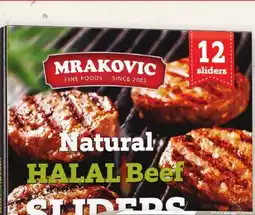 Metro MRAKOVIĆ CEVAPI, BEEF SLIDERS OR CHICKEN BURGERS offer