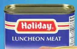 Metro HOLIDAY LUNCHEON MEAT OR MAPLE LEAF FLAKES offer