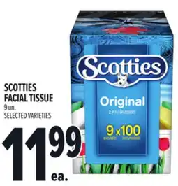 Metro SCOTTIES FACIAL TISSUE offer