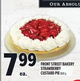Metro FRONT STREET BAKERY STRAWBERRY CUSTARD PIE offer