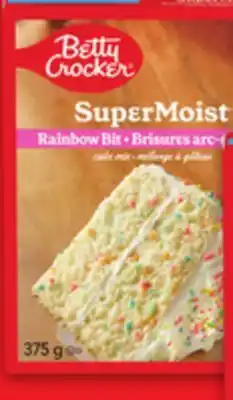 Metro BETTY CROCKER SUPER MOIST CAKE MIX offer