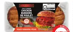 Metro MARC ANGELO CHICKEN BURGERS offer