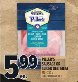 Metro PILLER'S SAUSAGE OR SLICED DELI MEAT offer