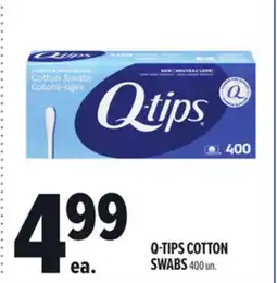 Metro Q-TIPS COTTON SWABS offer