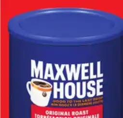 Metro MAXWELL HOUSE COFFEE offer