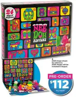 Showcase Needoh Squishmas 2026 Advent Calendar offer