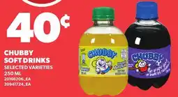 Loblaws CHUBBY SOFT DRINKS offer