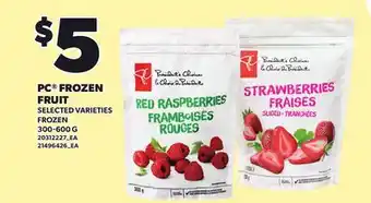 Loblaws PC FROZEN FRUIT offer