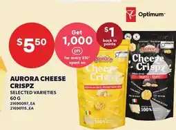 Loblaws AURORA CHEESE CRISPZ offer