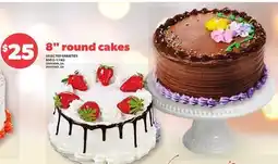 Loblaws 8 ROUND CAKES, 850 G-1.1 KG offer