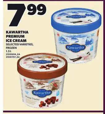 Loblaws KAWARTHA PREMIUM ICE CREAM offer