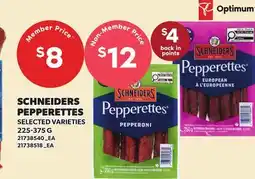 Loblaws SCHNEIDERS PEPPERETTES offer