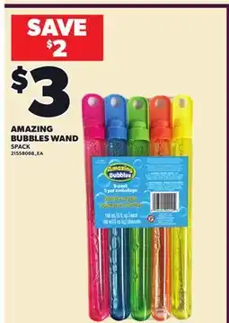 Loblaws AMAZING BUBBLES WAND offer
