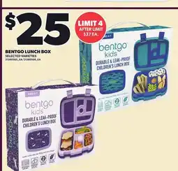 Loblaws BENTGO LUNCH BOX offer