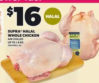 Loblaws SUFRA HALAL WHOLE CHICKEN offer