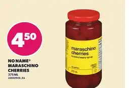 Loblaws NO NAME MARASCHINO CHERRIES offer