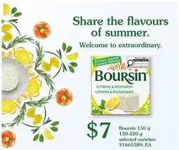 Loblaws BOURSIN, 150 G offer