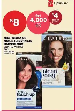 Loblaws NICE 'N EASY OR NATURAL INSTINCTS HAIR COLOUR offer
