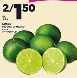 Loblaws LIMES offer
