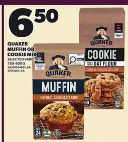 Loblaws QUAKER MUFFIN OR COOKIE MIX offer