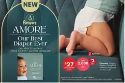Loblaws PAMPERS AMORE DIAPERS SIZES N-6 offer