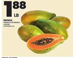 Loblaws PAPAYA offer