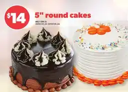 Loblaws 5 ROUND CAKES offer