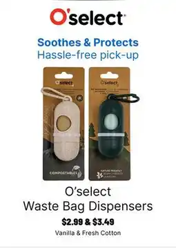 Ren’s Pets Depot O'select Waste Bag Dispensers offer