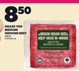 Loblaws GRASS-FED MEDIUM GROUND BEEF offer