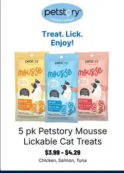 Ren’s Pets Depot Petstory Mousse Lickable Cat Treats offer