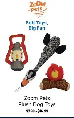 Ren’s Pets Depot Zoom Pets Plush Dog Toys offer