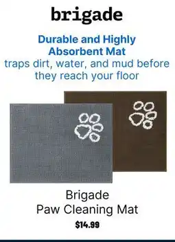Ren’s Pets Depot Brigade Paw Cleaning Mat offer