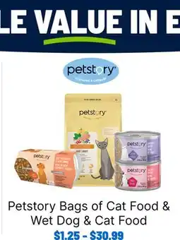 Ren’s Pets Depot Petstory Bags of Cat Food & Wet Dog & Cat Food offer