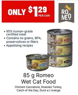 Ren’s Pets Depot Romeo Wet Cat Food offer