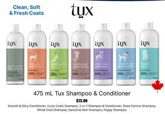 Ren’s Pets Depot Tux Shampoo & Conditioner offer