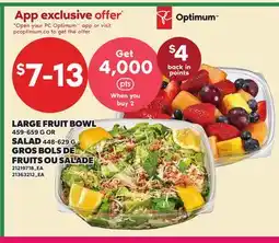 Independent Grocer LARGE FRUIT BOWL, 459-659 G OR SALAD 448-629 G offer