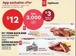 Independent Grocer PC PORK BACK RIBS offer
