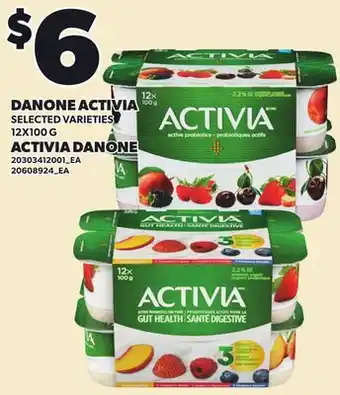 Independent Grocer DANONE ACTIVIA offer