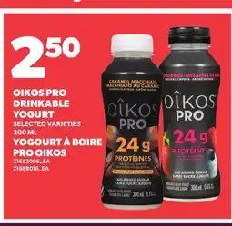 Independent Grocer OIKOS PRO DRINKABLE YOGURT offer