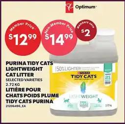 Independent Grocer PURINA TIDY CATS LIGHTWEIGHT CAT LITTER offer