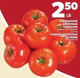 Independent Grocer GREENHOUSE BEEFSTEAK TOMATOES offer