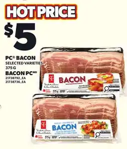 Independent Grocer PC BACON offer