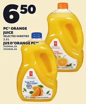 Independent Grocer PC ORANGE JUICE offer