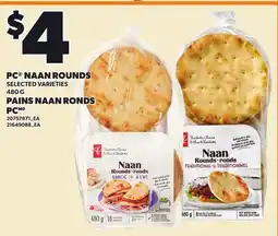 Independent Grocer PC NAAN ROUNDS offer
