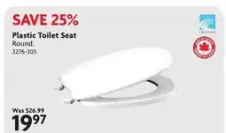 Home Hardware Plastic Toilet Seat offer